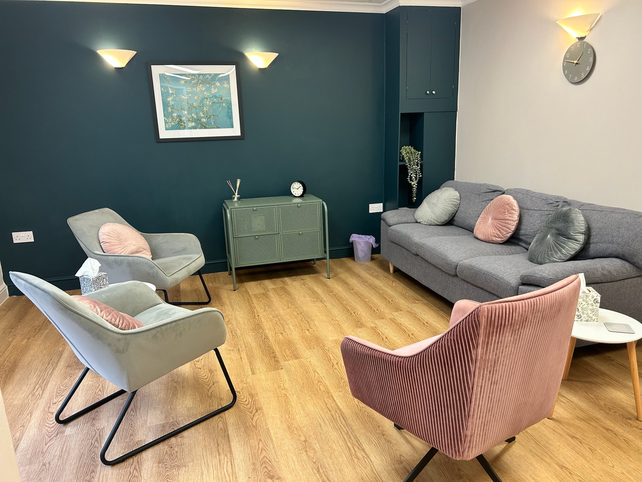 Counselling Corner therapy room